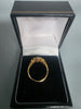 9CT Gold Ring 3.1G HM With Purple Stones Size L