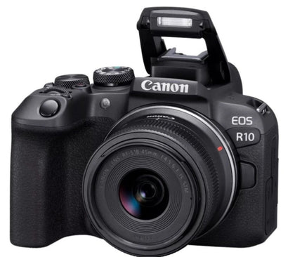 Canon Eos R10 DSLR Camera boxed with Rf50 mm Kens