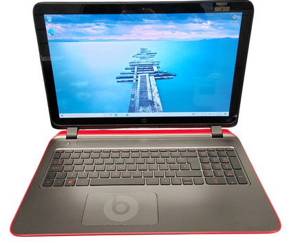HP 15-p058na Beats Laptop - Win 11, AMD A8-5545@ 1.7GHz, Radeon HD 8510GPU, 8GB RAM, 1TB HDD