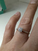 9ct Gold DIA Ring - Size O - 1.48g - Great Yarmouth