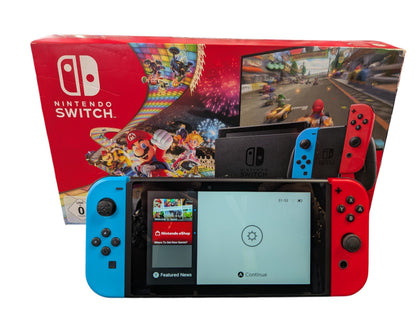 Nintendo Switch Console Boxed With TV Docking Station & Official Charger