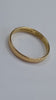 22ct gold ring size O 1/2