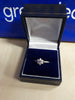 Pandora S925 Forget Me Not Silver Flower Blossom Ring Size K Limited