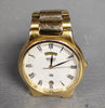 **Sale** Seiko SQ Quartz White Dial 2/Tone Gents Watch, 5Y23-8150