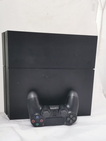 Sony PlayStation 4 - 500gb -home gaming console -black - with black pad - unboxed