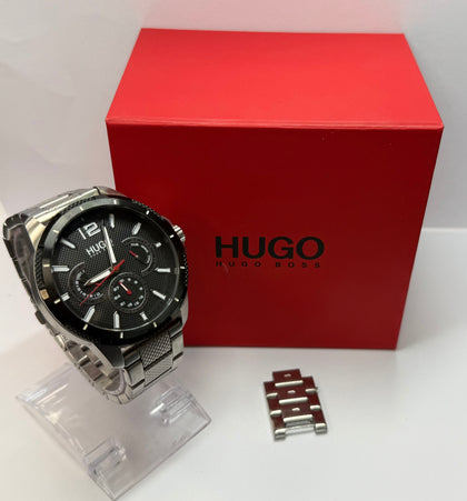 Hugo Mens Steel #Sport Watch