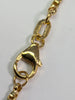 9ct Gold Block Link Chain