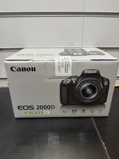*Brand New* Canon EOS 2000D Black + 18-55mm III