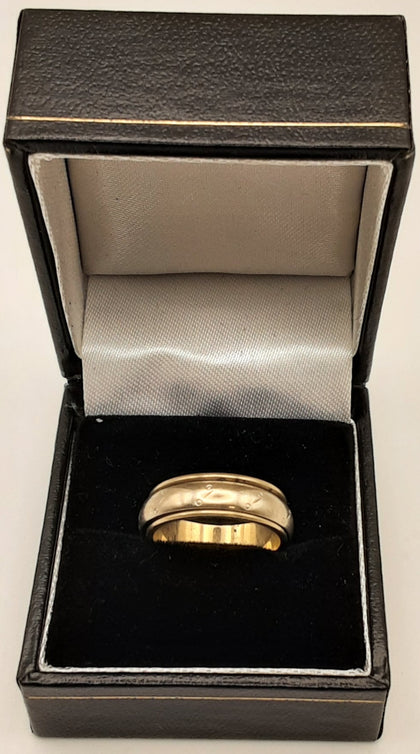 9ct gold ring size L