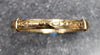 9CT  Yellow Gold Adjustable Baby Christening Bangle - 1.87g