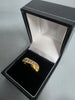 18CT Gold Ring With Stones 4.3G