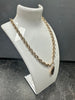 9ct Rose Gold Necklace 21.3g