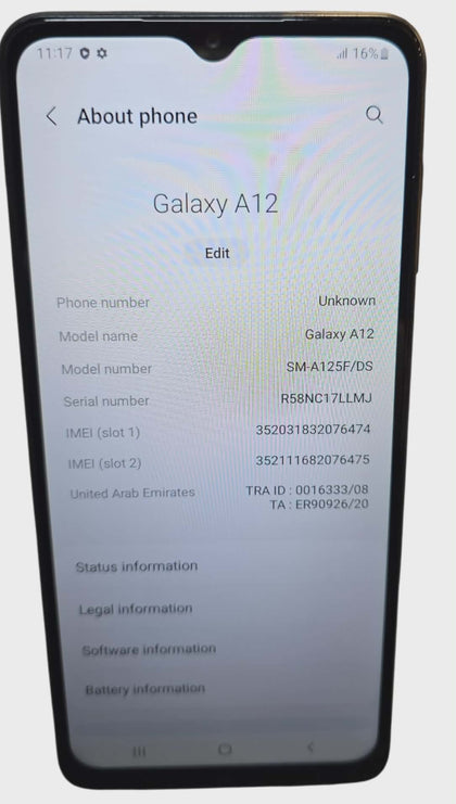 Samsung Galaxy A12 - 64GB