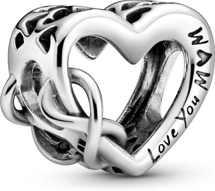 Pandora Love You Mum Infinity Heart Charm