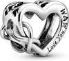 Pandora Love You Mum Infinity Heart Charm