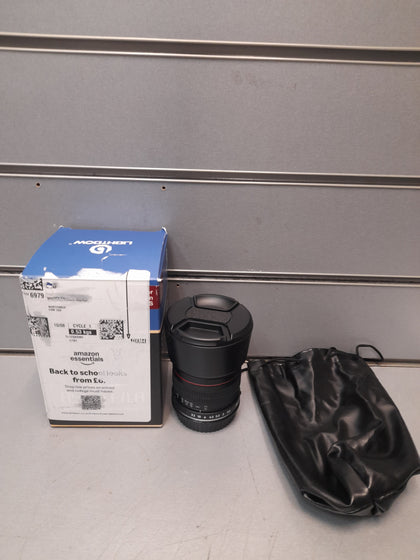Lightdow 85mm F/1.8 Medium Telephoto Portrait Prime Manual Focus Lens for Canon EOS Dslrs