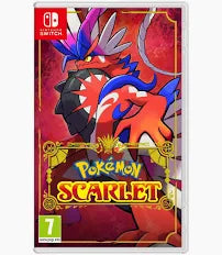 ⭐ SALE ⭐ Pokémon Scarlet (Nintendo Switch) (Includes Gold Steelbook)