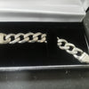 8.5" 925 Silver "T." Bracelet - 33.40g