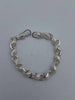 925 Sterling Silver Large Patterned Tulip Bracelet - 9" Long - 29.97 Grans **BRAND NEW**