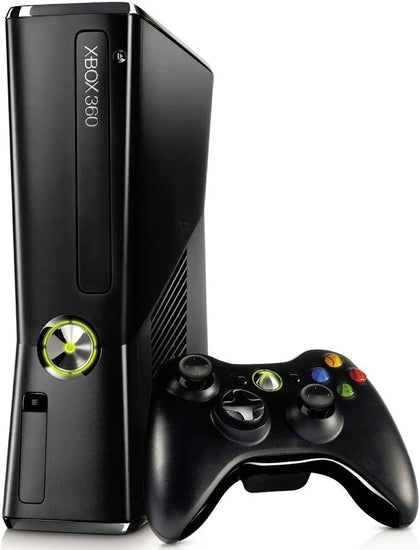 Microsoft Xbox 360 Slim - 250gb 5 Game Console Package Boxed