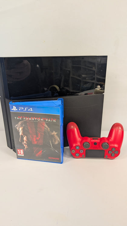 PlayStation 4 Original - 500GB - Black - Metal Gear The Phantom Pain Package