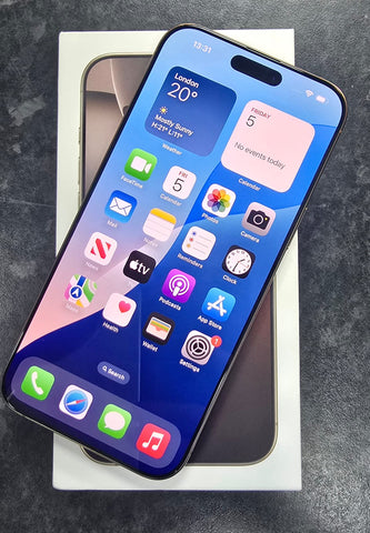 Apple iPhone 16 Pro Max - 256 GB - Desert Titanium - Opened Once To Test - A Grade