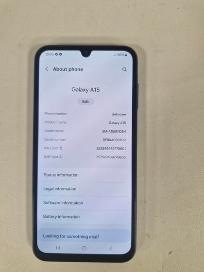Galaxy A15 5G 128GB - Blue - Unlocked