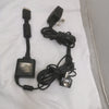 Playstation 2 Console, Black, Unboxed 1 controller with damages rubber grips