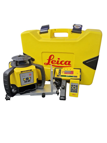 Leica Rugby 640G Laser Level with all accessories and case