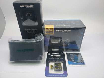 Nextbase 322 Dash Cam Front and Rear Full HD 1080p 30fps Recording