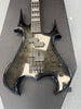 BC RICH ZOMBIE BASS GUITAR WITH COFFIN CASE