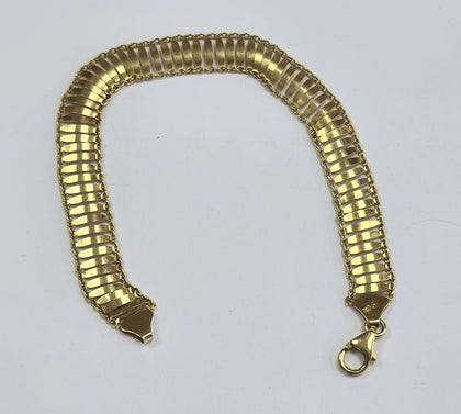 9ct Gold Mesh Style Bracelet 7.5
