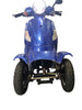 GreenPower Fastest In Blue Mobility Scooter With Built In Alarm & Lights - With Keys & Charger
