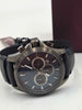 Accurist 7180 Mens Quartz Chronograph Watch With Navy Dial - Leather Strap - Boxed *BRAND NEW*