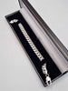 925 Sterling Silver 12mm Wide Curb Bracelet - 8" Long - 51.9 Grams **BRAND NEW**