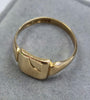 9ct Gold Signet Ring Size "W"