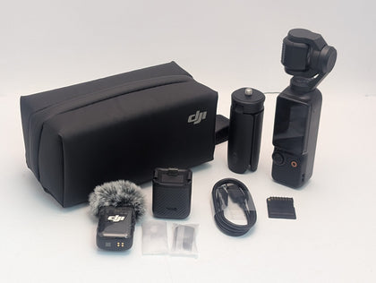 DJI Osmo Pocket 3 Action Camera w/ Accessories & Carry Case - FULLY TESTED