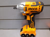 INGCO 20V Brushless Lithium Ion Impact Wrench with 3Pcs Sockets