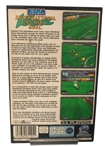 International Victory Goal Sega Saturn Game Complete