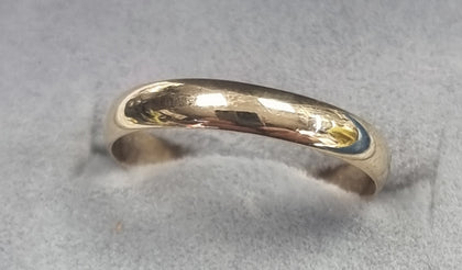 9ct Gold Ring Size P