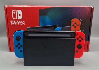 Nintendo Switch Console, 32GB + Neon Red/Blue Joy-Con, Discounted