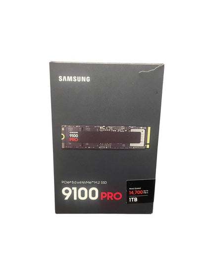 Samsung 9100 Pro 1TB NVMe M.2 SSD PCIe 5.0 w/o Heatsink