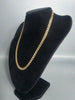 9ct Gold necklace 18.3g 17" in Length  6mm in Width HM
