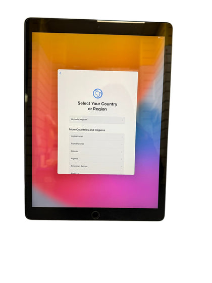 Apple iPad Pro 12.9” 2nd Gen (A1670) 64GB - Space Grey, WiFi