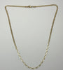 9ct yellow gold 18.5" Anchor Chain Necklace