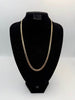 9CT CURB STYLE YELLOW GOLD CHAIN, 12G, 22" INCHES