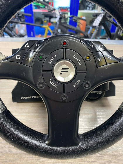 Fanatec Speedster Pure Steering Wheel + Pedals