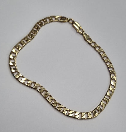 9ct gold bracelet 8.7