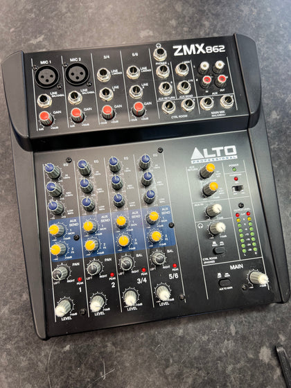 Alto ZMX862 - 6 Channel Compact Mixer