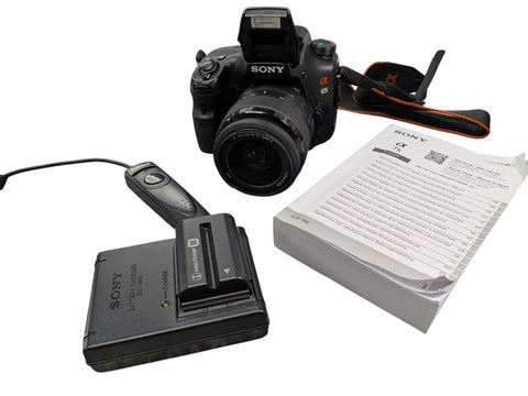 Sony A65 DSLR Camera With 18-55mm Lens